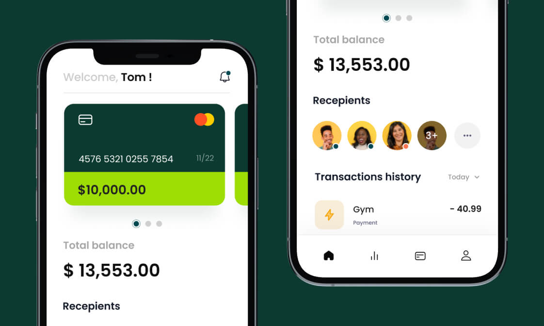 Trading App Dashboard